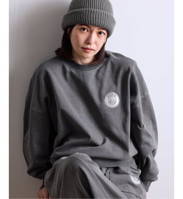 Paris Saint-Germain「【Paris Saint-Germain / パリ・サン＝ジェルマン】 JP Pigment P/O」|スウェット・ジャージ|ブラック