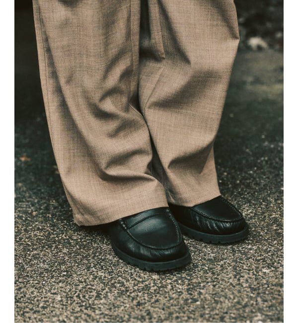 417 EDIFICE「【LE JAPON ATELIER】サックパンツ」|スラックス|