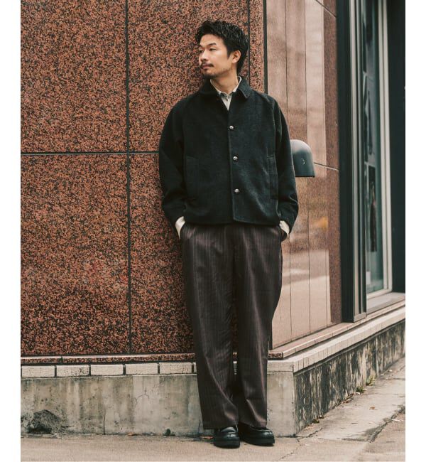 417 EDIFICE「【LE JAPON ATELIER】サックパンツ」|スラックス|