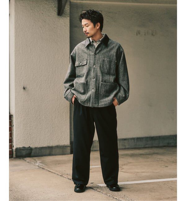 417 EDIFICE「【LE JAPON ATELIER】サックパンツ」|スラックス|