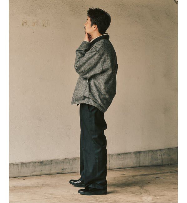 417 EDIFICE「【LE JAPON ATELIER】サックパンツ」|スラックス|