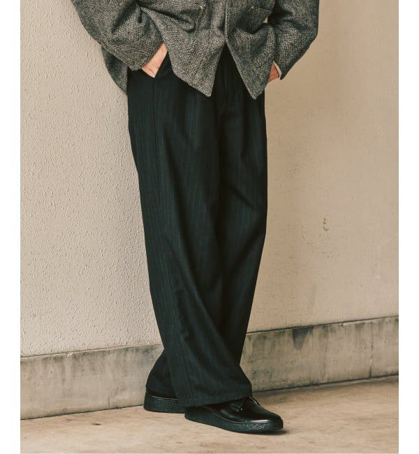 417 EDIFICE「【LE JAPON ATELIER】サックパンツ」|スラックス|