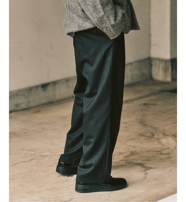 417 EDIFICE「【LE JAPON ATELIER】サックパンツ」|スラックス|