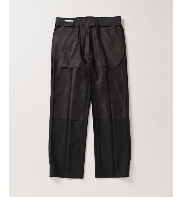 EDIFICE「COUTURE D&rsquo;ADAM (クチュール ド アダム) 別注Officer's Trousers Stripe」|スラックス|