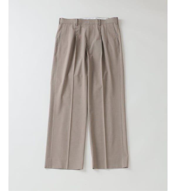 EDIFICE「2WAY トロピカル 1プリーツ パンツ」|スラックス|