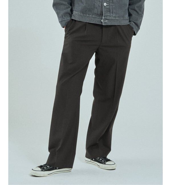 EDIFICE「2WAY トロピカル 1プリーツ パンツ」|スラックス|