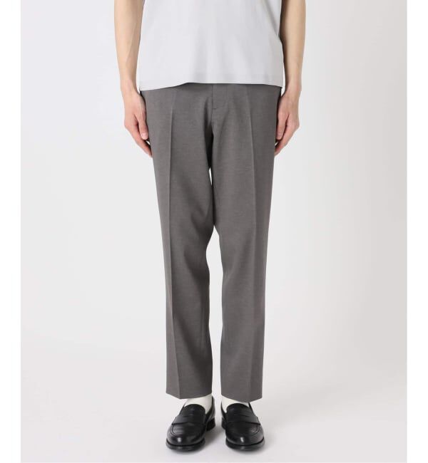 EDIFICE「《予約》"抗菌防臭＆シワ防止機能" ワルツ ツイル テーパードパンツ」|スラックス|