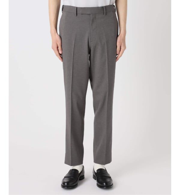 EDIFICE「《予約》"抗菌防臭＆シワ防止機能" ワルツ ツイル テーパードパンツ」|スラックス|