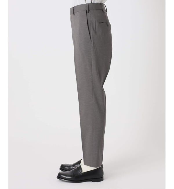 EDIFICE「《予約》"抗菌防臭＆シワ防止機能" ワルツ ツイル テーパードパンツ」|スラックス|