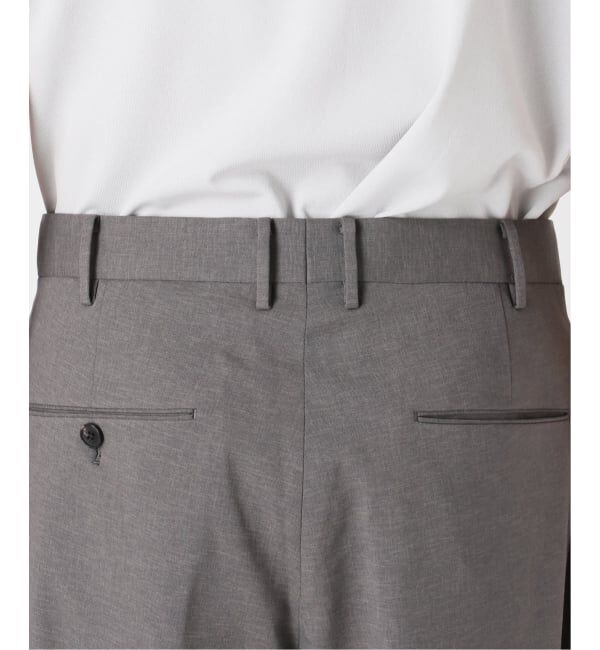 EDIFICE「《予約》"抗菌防臭＆シワ防止機能" ワルツ ツイル テーパードパンツ」|スラックス|