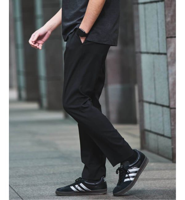 EDIFICE「《予約》"抗菌防臭＆シワ防止機能" ワルツ ツイル テーパードパンツ」|スラックス|