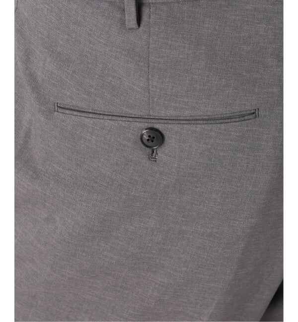 EDIFICE「《予約》"抗菌防臭＆シワ防止機能" ワルツ ツイル テーパードパンツ」|スラックス|