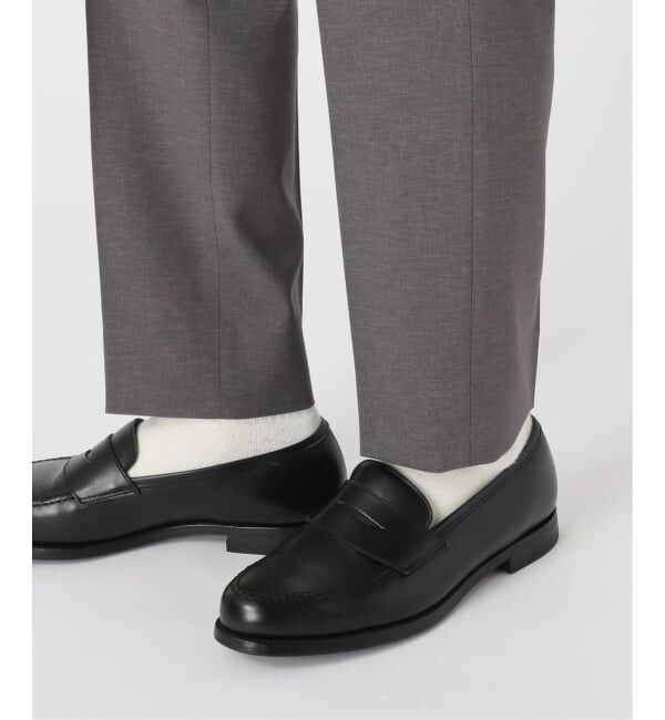 EDIFICE「《予約》"抗菌防臭＆シワ防止機能" ワルツ ツイル テーパードパンツ」|スラックス|