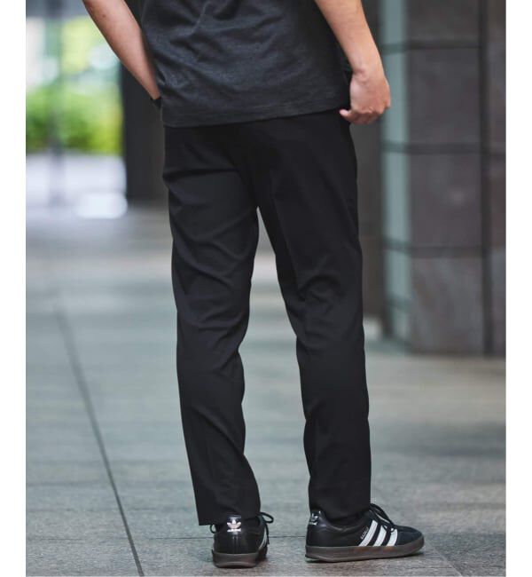 EDIFICE「《予約》"抗菌防臭＆シワ防止機能" ワルツ ツイル テーパードパンツ」|スラックス|