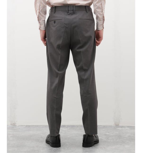 EDIFICE「《予約》"抗菌防臭＆シワ防止機能" ワルツ ツイル テーパードパンツ」|スラックス|