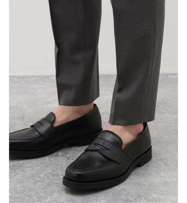 EDIFICE「《予約》"抗菌防臭＆シワ防止機能" ワルツ ツイル テーパードパンツ」|スラックス|