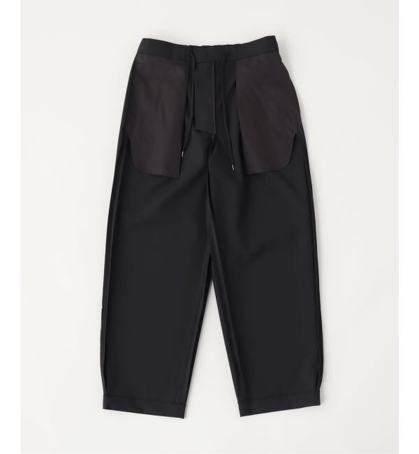 EDIFICE「ATON（エイトン）WOOL TROPICAL LOOSE FIT PANTS」|スラックス|