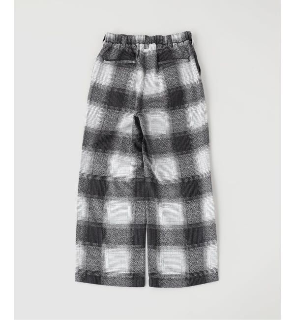 417 EDIFICE「オンブレチェック イージーパンツ」|スラックス|