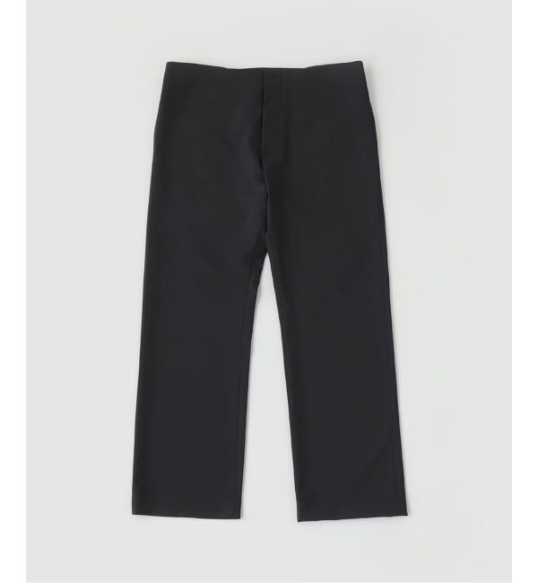 EDIFICE「G.C.G （ガブリエラ コール ガーメンツ）SUMMER WOOL TAILORED TROUSERS」|スラックス|ブラック
