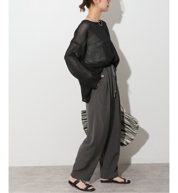 JOURNAL STANDARD relume「《追加》タンブラーブッチャーイージーパンツ」|スラックス|