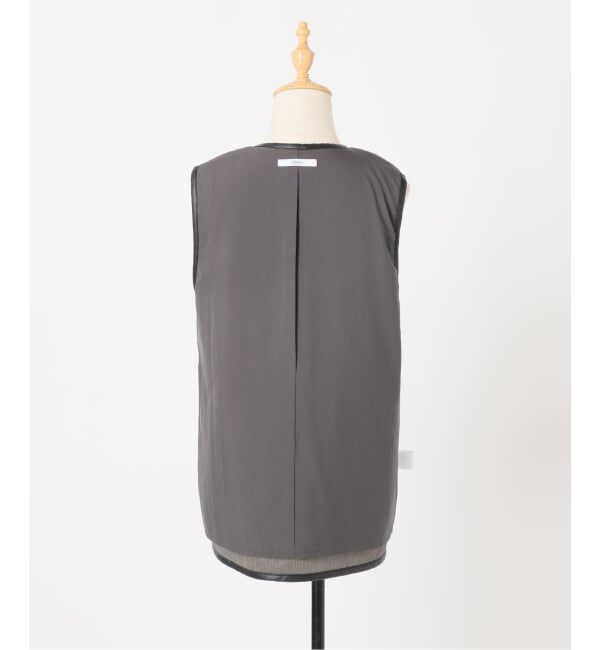 JOURNAL STANDARD relume「《WEB限定追加》シープフェイクファージップベスト」|ダウンベスト・ベスト|