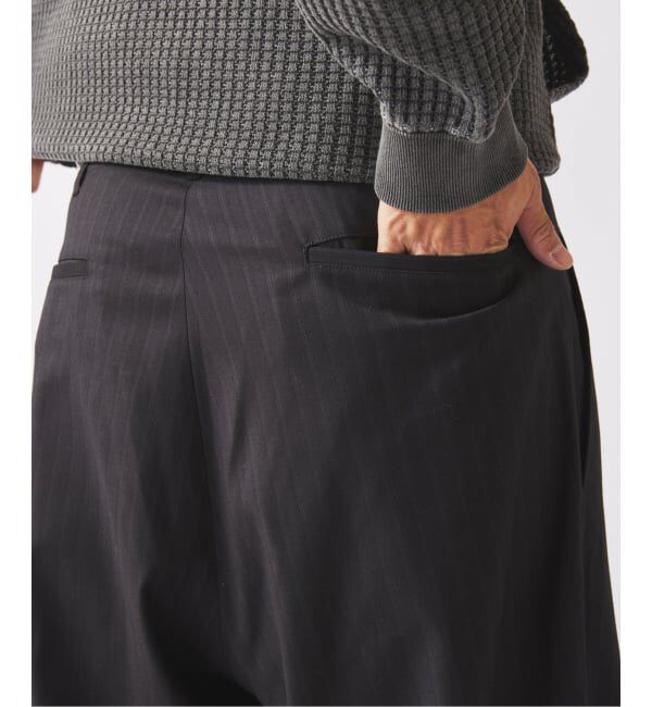 JOURNAL STANDARD relume「ドビーストライプ オーバーパンツ」|スラックス|