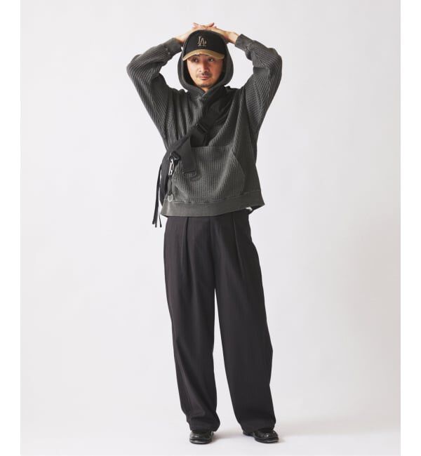 JOURNAL STANDARD relume「ドビーストライプ オーバーパンツ」|スラックス|