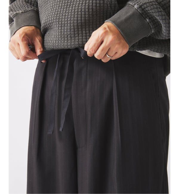 JOURNAL STANDARD relume「ドビーストライプ オーバーパンツ」|スラックス|