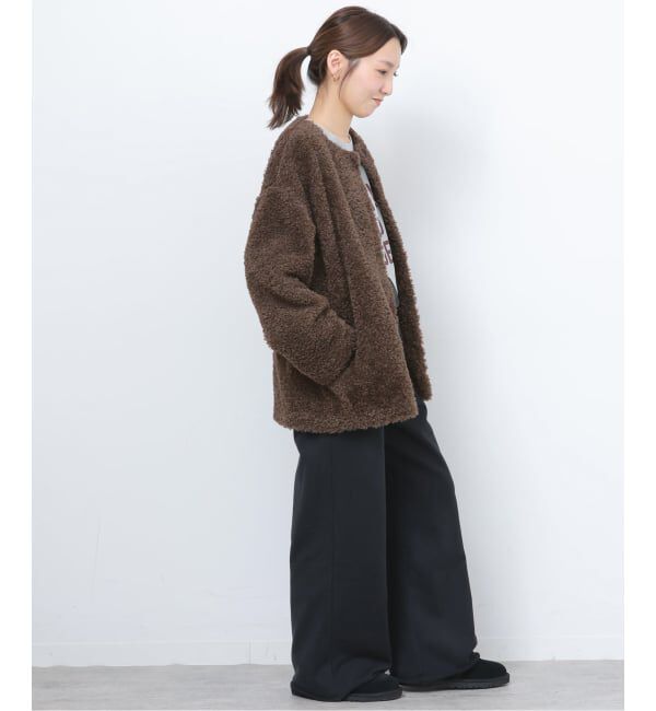 JOURNAL STANDARD relume「《WEB限定追加2》ボアカラーレスジャケット」|その他|