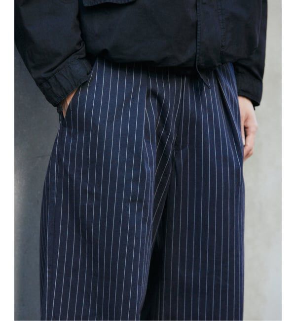 JOURNAL STANDARD「ピン ストライプ バギー ツイル パンツ」|スラックス|