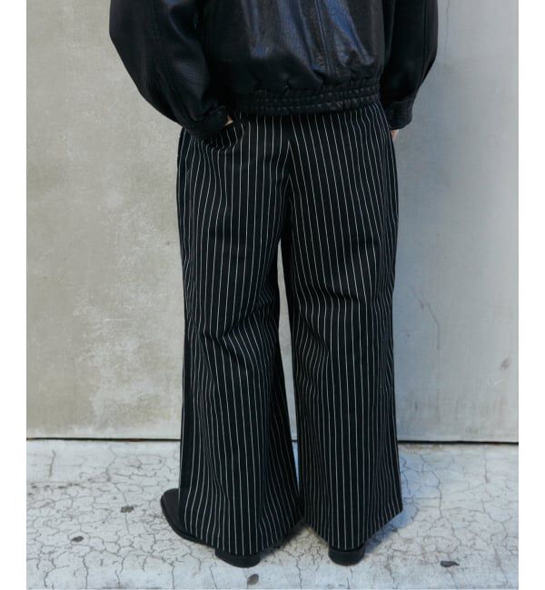 JOURNAL STANDARD「ピン ストライプ バギー ツイル パンツ」|スラックス|