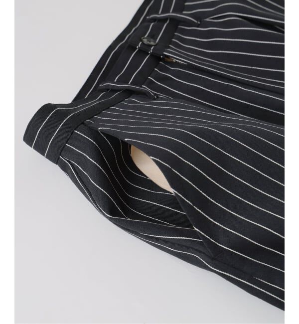 JOURNAL STANDARD「ピン ストライプ バギー ツイル パンツ」|スラックス|