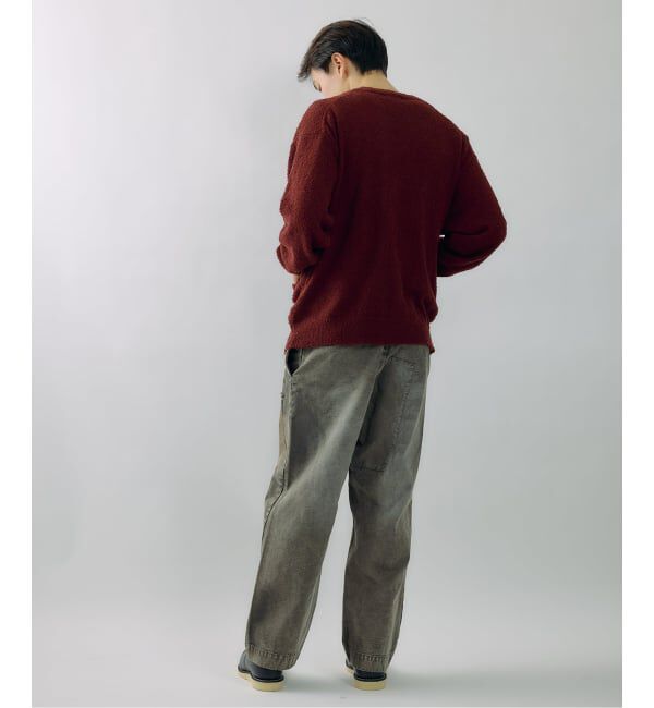 J.S.Homestead「J.S.Homestead / ハンド ステッチ ビアード カーディガン」|カーディガン|