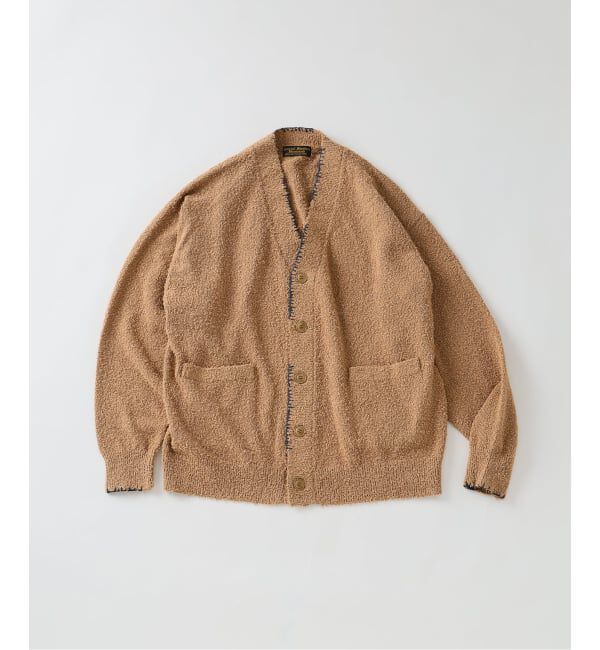 J.S.Homestead「J.S.Homestead / ハンド ステッチ ビアード カーディガン」|カーディガン|