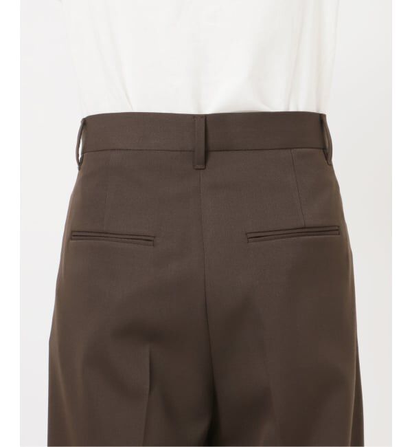 journal standard L'essage「NALYAストライプ/Doeskinワイドパンツ」|スラックス|