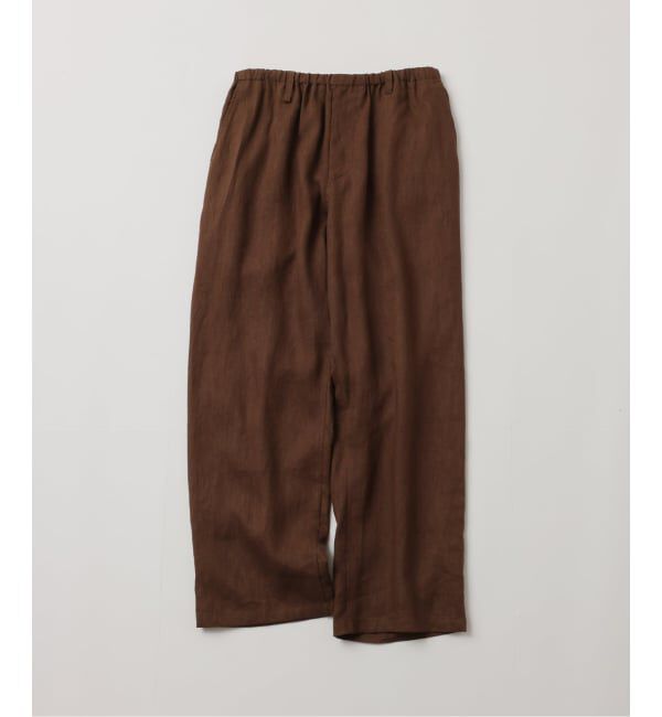 JOURNAL STANDARD「《予約》【FOLL / フォル】deep washed summer relax pants」|スラックス|ブラウン