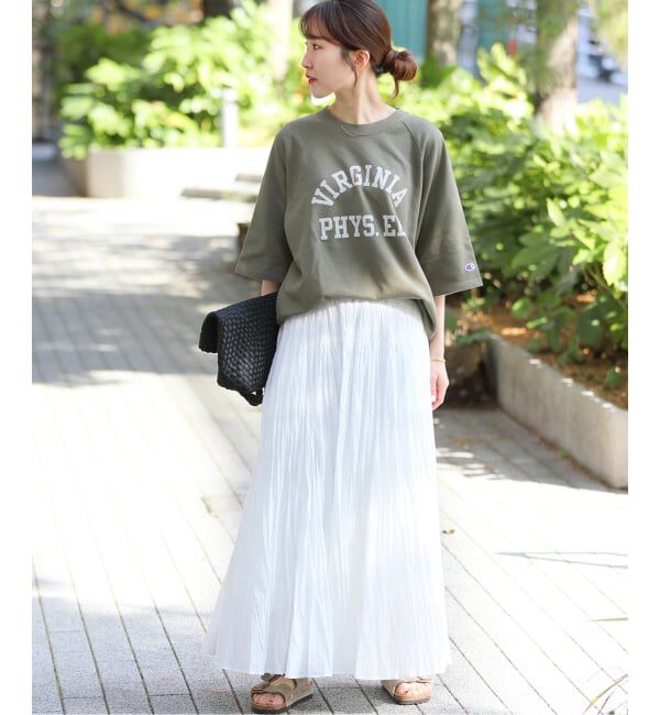 JOURNAL STANDARD relume「［26SS新作］コットンボイルクリンクルマーメイドスカート」|スカート|