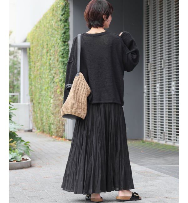 JOURNAL STANDARD relume「［26SS新作］コットンボイルクリンクルマーメイドスカート」|スカート|