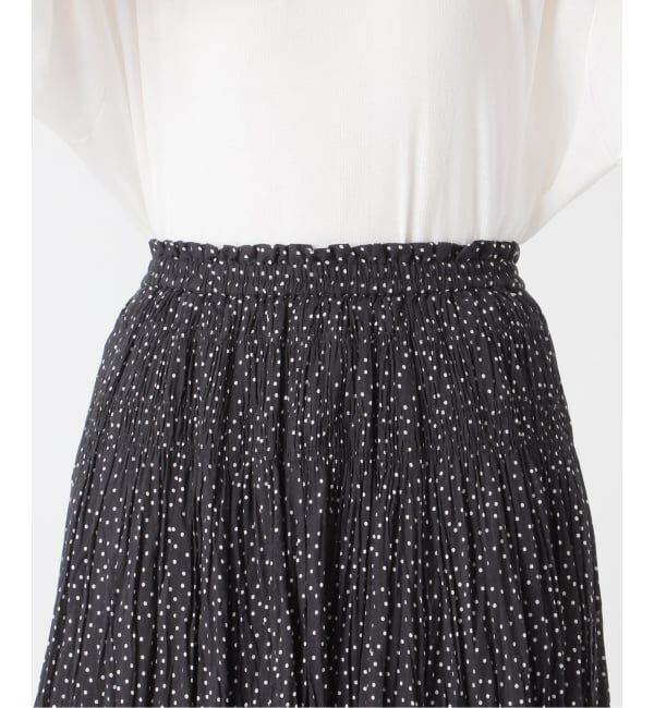 JOURNAL STANDARD relume「［26SS新作］コットンボイルクリンクルマーメイドスカート（ドット柄）」|スカート|