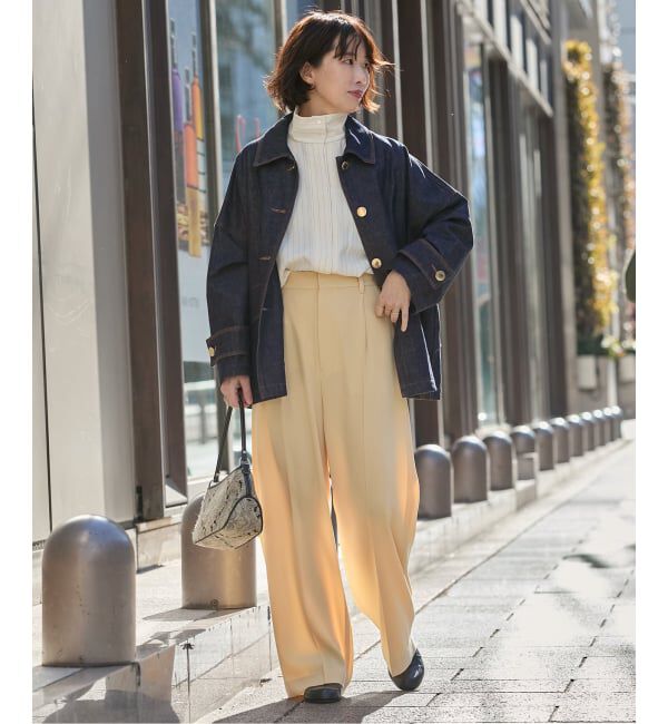 journal standard L'essage「別注【MACKINTOSH/マッキントッシュ】HUMBIE DENIM JACKET MB：コート」|ステンカラーコート|