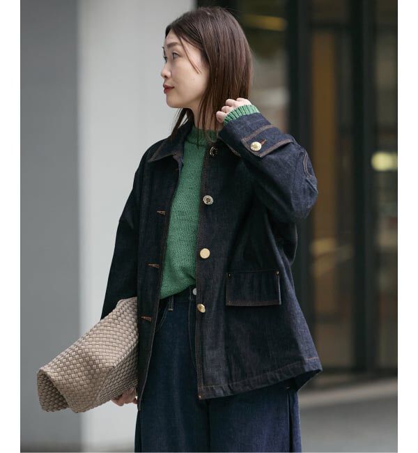 journal standard L'essage「別注【MACKINTOSH/マッキントッシュ】HUMBIE DENIM JACKET MB：コート」|ステンカラーコート|