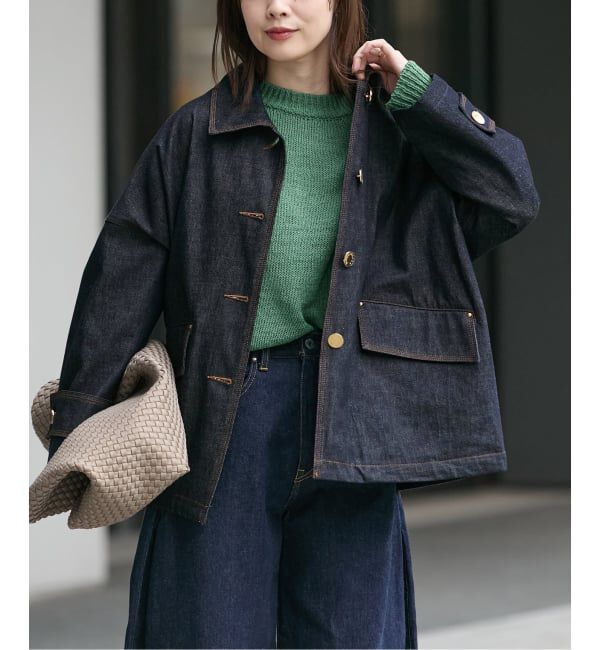 journal standard L'essage「別注【MACKINTOSH/マッキントッシュ】HUMBIE DENIM JACKET MB：コート」|ステンカラーコート|