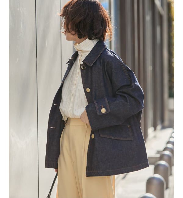 journal standard L'essage「別注【MACKINTOSH/マッキントッシュ】HUMBIE DENIM JACKET MB：コート」|ステンカラーコート|