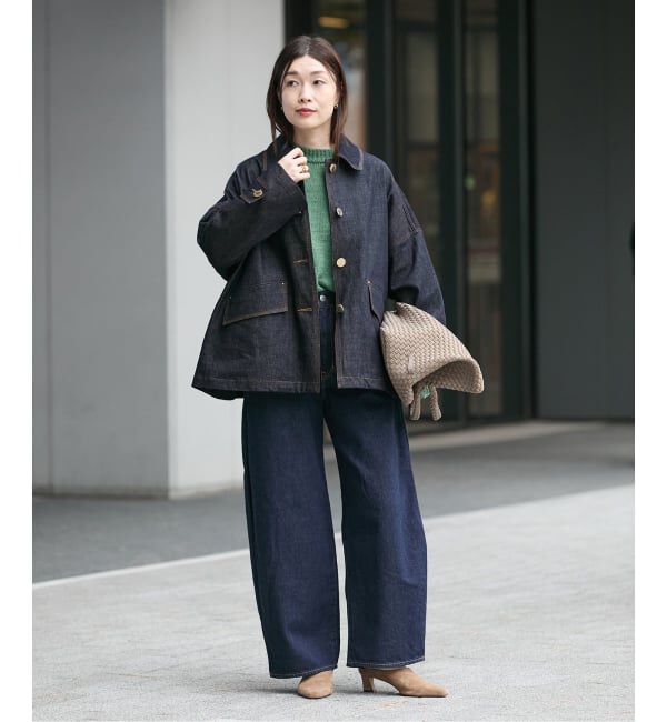 journal standard L'essage「別注【MACKINTOSH/マッキントッシュ】HUMBIE DENIM JACKET MB：コート」|ステンカラーコート|