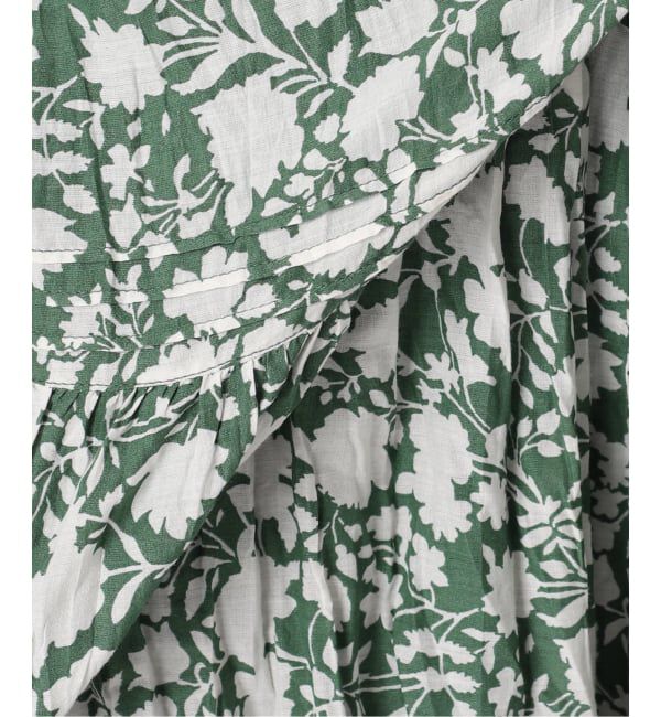 JOURNAL STANDARD relume「《WEB限定追加 / 新色》コットンボイルクリンクルティアードスカート（柄）」|スカート|