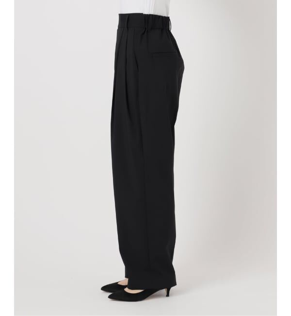 journal standard L'essage「《予約》無地/ストライプテーパードパンツ」|スラックス|