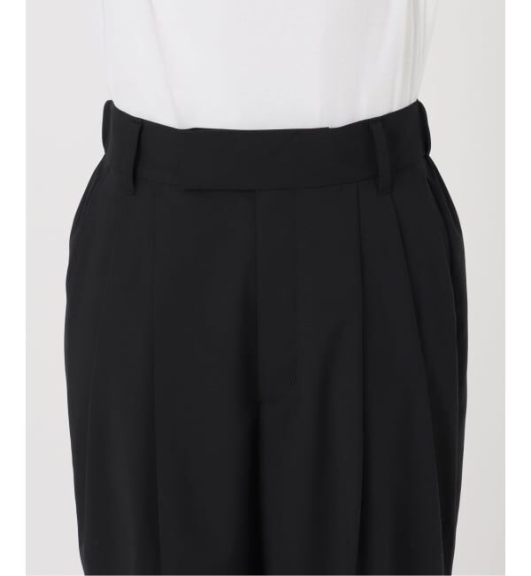 journal standard L'essage「《予約》無地/ストライプテーパードパンツ」|スラックス|