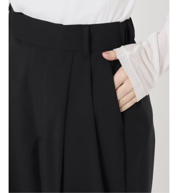 journal standard L'essage「《予約》無地/ストライプテーパードパンツ」|スラックス|