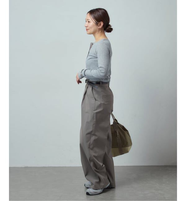 JOURNAL STANDARD「リネンナイロンストレッチスラックス」|スラックス|