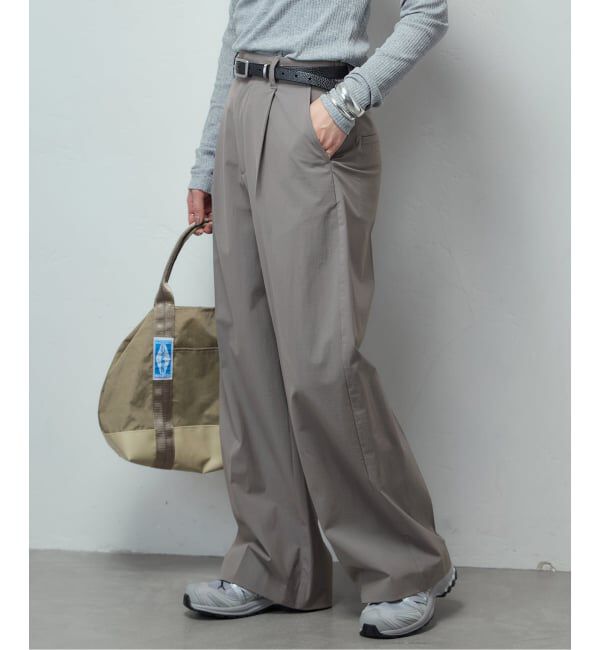 JOURNAL STANDARD「リネンナイロンストレッチスラックス」|スラックス|